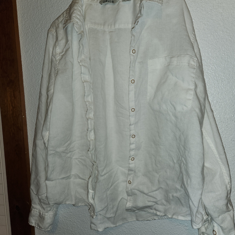 Orvis Classic White Shirt